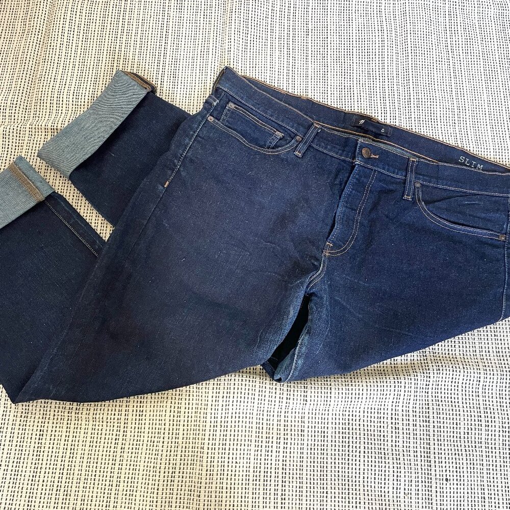 Madewell Dark Wash Men’s Slim Jeans 40x30